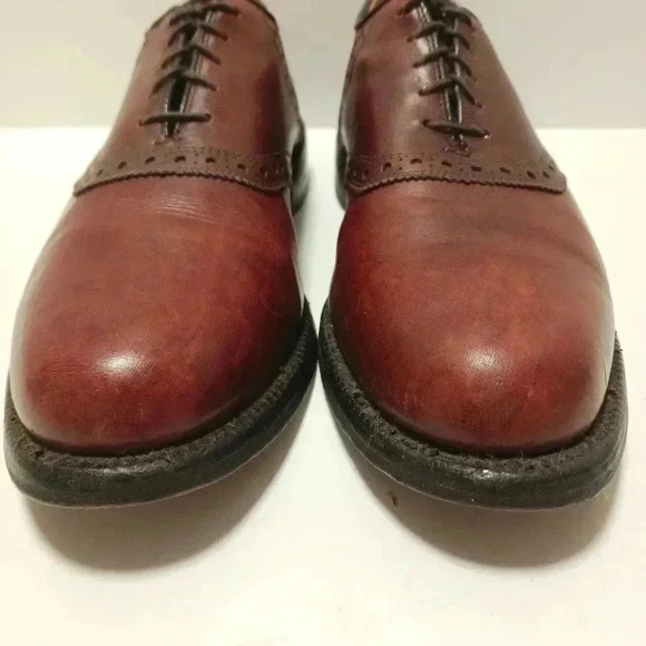 ALLEN EDMONDS SHELTON SADDLE MENS SHOES 9 B Narrow - Picture 4 of 8
